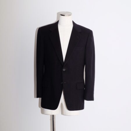Hermès Cashmere Single Jacket, Dark Navy