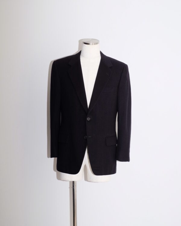 Hermès Cashmere Single Jacket, Dark Navy
