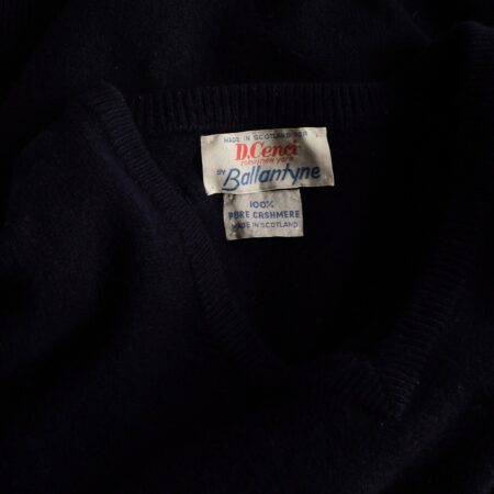 D. Cenci by Ballantyne Cashmere Sweater, Dark Navy