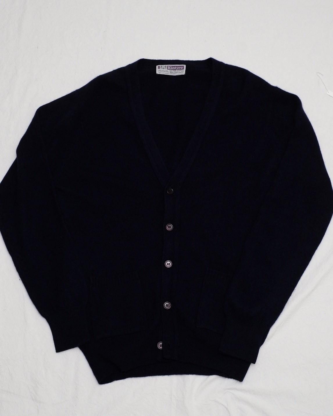Kintyre Cashmere Sweater, Dark Navy - 画像 (3)