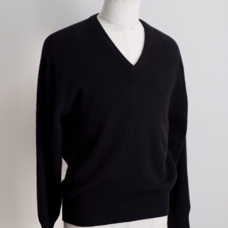 Oscar by Ballantyne Cashmere Sweater, Black