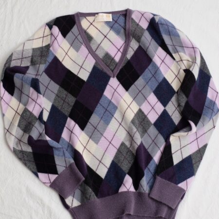 Pringle Cashmere Sweater, Argyle