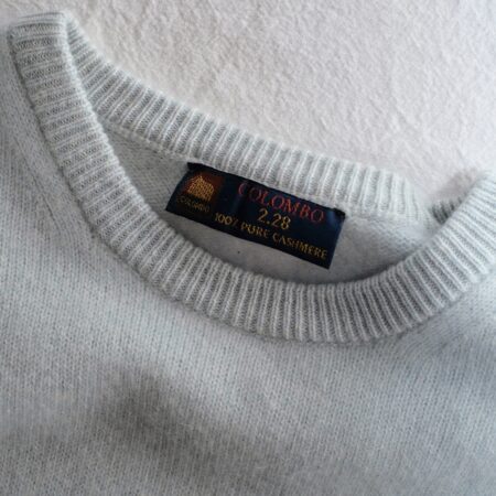 Colombo 2.28 Cashmare Sweater, Ice Blue