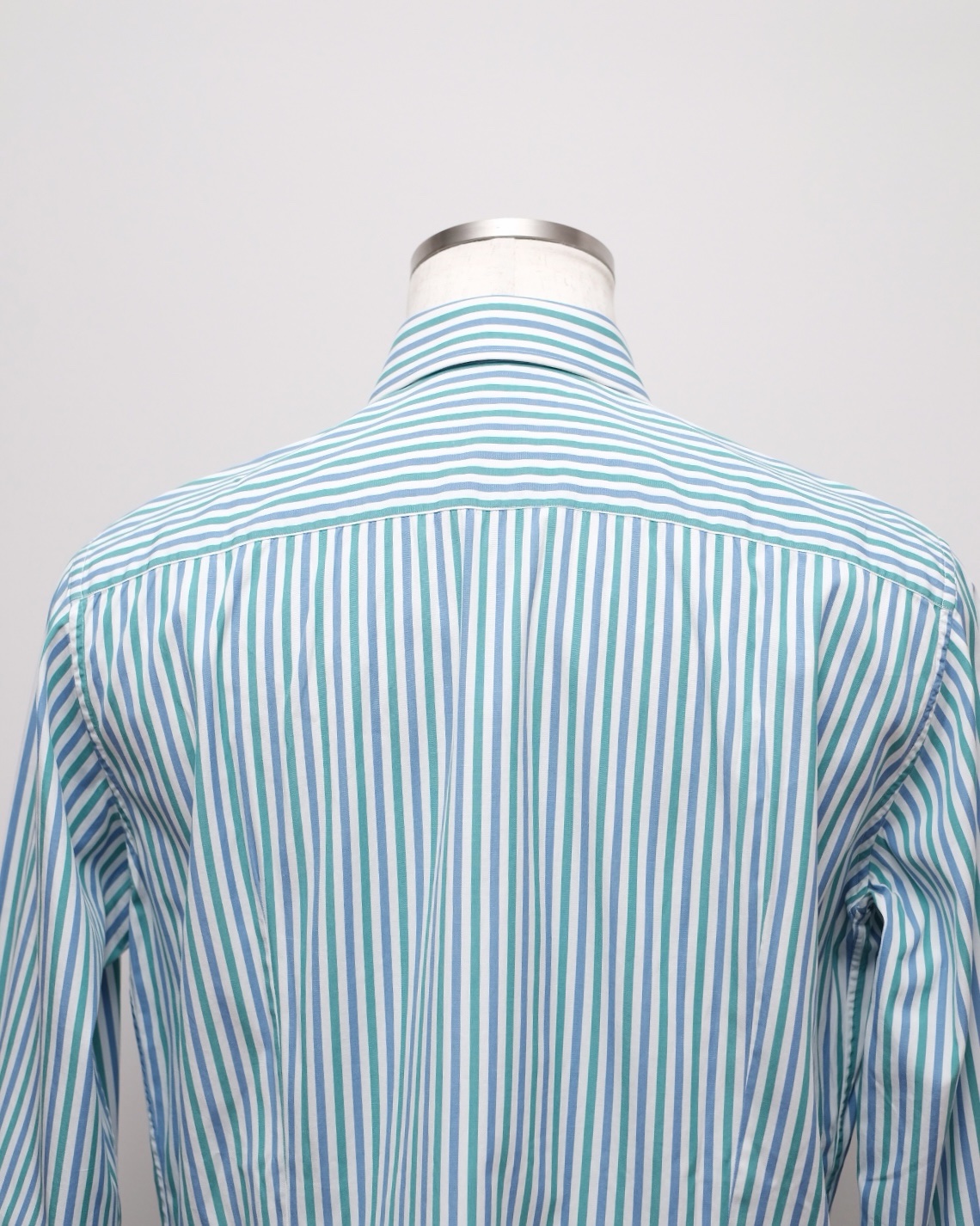 su misura, striped shirt in cotton - 画像 (3)