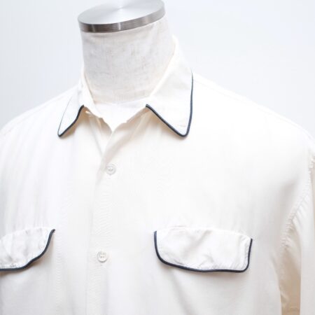 Equipment,piping shirts in silk